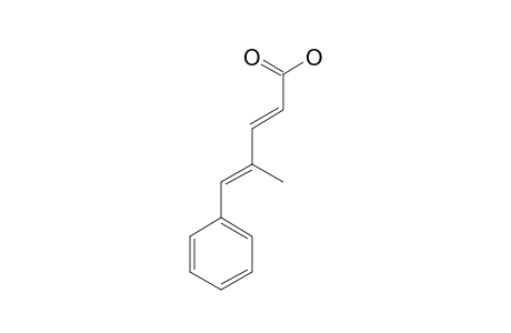 [(2E),(4E)]-4-METHYL-5-PHENYLPENTA-2,4-DIENOIC-ACID