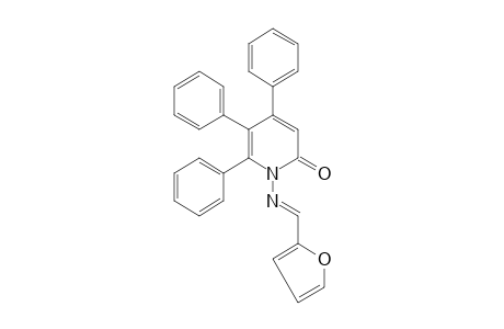 1-[(FURFURYLIDENE)AMINO]-4,5,6-TRIPHENYL-2(1H)-PYRIDONE