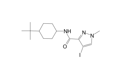 N-(4-tert-butylcyclohexyl)-4-iodo-1-methyl-1H-pyrazole-3-carboxamide