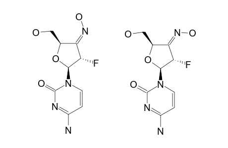 1-[(E)/(Z)-2',3'-DIDEOXY-2'-FLUORO-3'-(HYDROXYIMINO)-BETA-D-ERYTHRO-PENTOFURANOSYL]-CYTOSINE