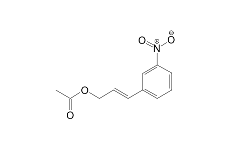 (E)-3-(3-Nitrophenyl)allyl acetate