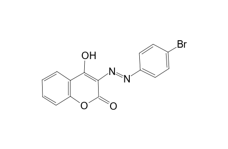 2H-Cromen-2-one, 3-(4-bromophenylazo)-4-hydroxy-