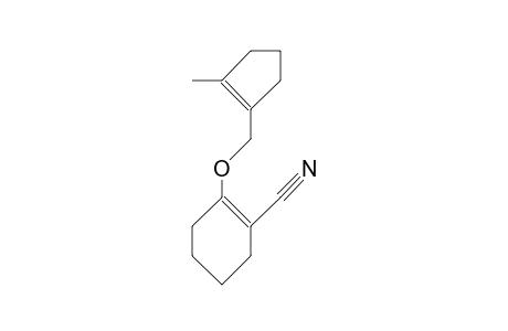 2-Cyano-1-([2-methyl-1-cyclopentenyl]-methoxy)-1-cyclohexene