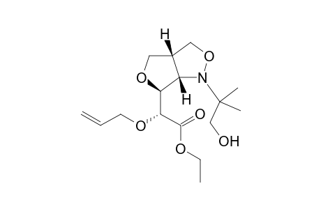(2R)-2-[(3aR,6S,6aS)-1-(1-hydroxy-2-methylpropan-2-yl)-3a,4,6,6a-tetrahydro-3H-furo[3,4-c]isoxazol-6-yl]-2-prop-2-enoxyacetic acid ethyl ester