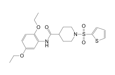 N-(2,5-diethoxyphenyl)-1-(2-thienylsulfonyl)-4-piperidinecarboxamide