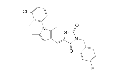 2,4-thiazolidinedione, 5-[[1-(3-chloro-2-methylphenyl)-2,5-dimethyl-1H-pyrrol-3-yl]methylene]-3-[(4-fluorophenyl)methyl]-, (5Z)-