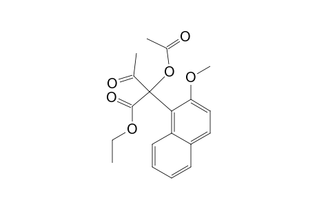 Ethyl 2-Acetoxy-2-(2-methoxy-1-naphthyl)-3-oxobutanoate