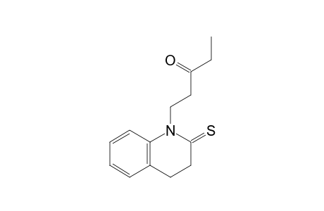1-(2-sulfanylidene-3,4-dihydroquinolin-1-yl)-3-pentanone