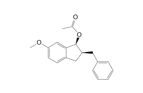 CIS-1-ACETOXY-2-BENZYL-6-METHOXYINDAN