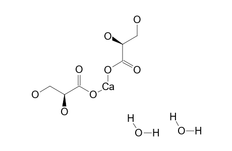 L-(-)-Glyceric acid hemicalcium salt monohydrate