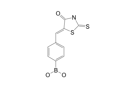 (Z)-5-(4-BENZYLIDENE-4-BORONIC-ACID)-2-THIOXO-IMIDAZOLIDIN-4-ONE