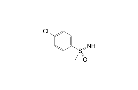 (4-Chlorophenyl)(imino)(methyl)-.lambda.6-sulfanone