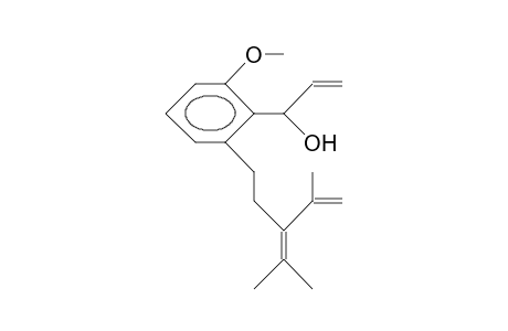 1-(2-[3-Isopropenyl-4-methyl-3-pentenyl]-6-methoxy-phenyl)-2-propen-1-ol