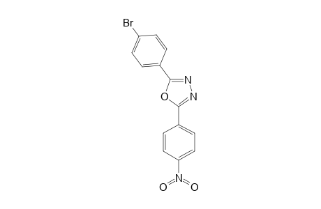 2-(4-BROMOPHENYL)-5-(4-NITROPHENYL)-1,3,4-OXADIAZOLE