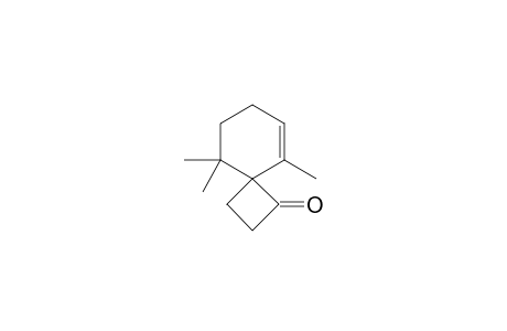 5,9,9-Trimethyl-spiro[3.5]non-5-en-1-one