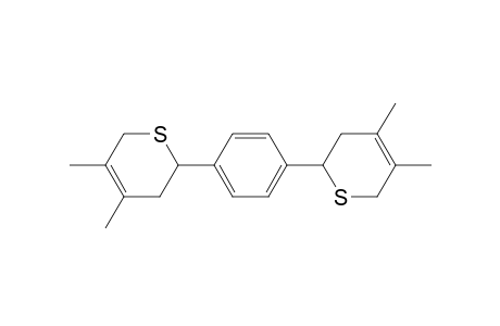 1,4-Bis(3,6-dihydro-4,5-dimethyl-2H-thiopyranyl)benzene