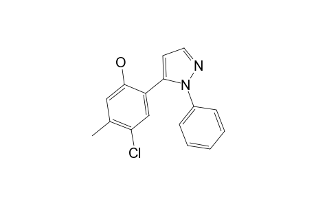 5-(5-Chloro-2-hydroxy-4-methylphenyl)-1-phenylpyrazole