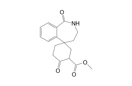 Methyl {1,4'-dioxo-1,2,3,4-tetrahydrospiro[benzo[c]azepine-5,1'-cyclohexane]-3'-carboxylate}