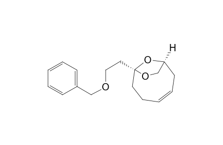 8,10-Dioxabicyclo[5.2.1]dec-3-ene, 7-[2-(phenylmethoxy)ethyl]-, (1S)-