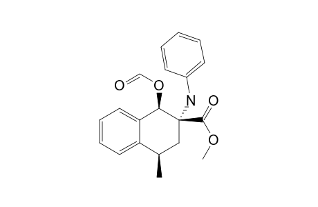 R-1-FORMYLOXY-C-METHOXYCARBONYL-C-4-METHYL-T-2-PHENYLAMINO-1,2,3,4-TETRA-HYDRONAPHTHALENEM