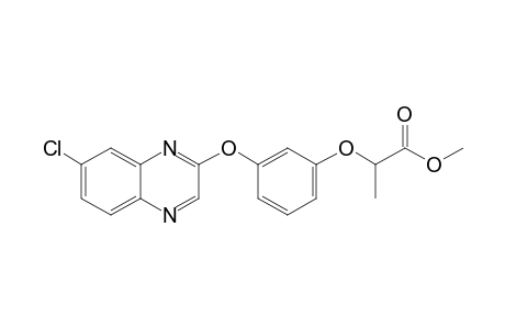2-{3-[(7-Chloro-2-quinoxalinyl)oxy]phenoxy}propionic acid methyl ester