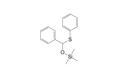 Silane, trimethyl[phenyl(phenylthio)methoxy]-