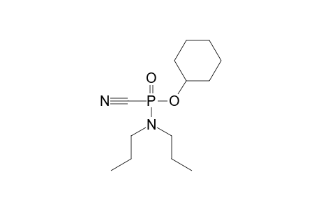O-cyclohexyl N,N-dipropyl phosphoramido cyanidate