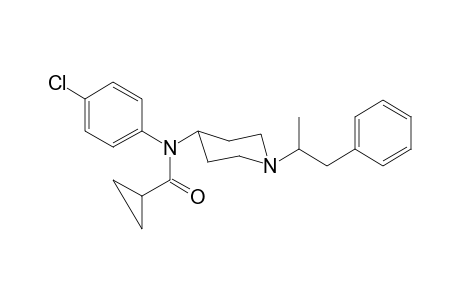 N-4-Chlorophenyl-N-[1-(1-phenylpropan-2-yl)piperidin-4-yl]-cyclopropanecarboxamide