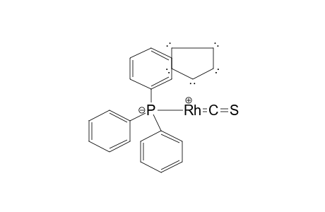 Rhodium, cyclopentadienyl-schwefelkohlenstoff-triphenylphosphan