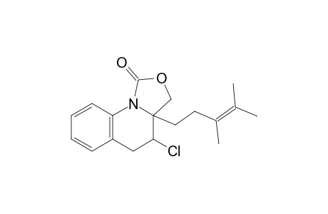 4-Chloro-3a-(3,4-dimethylpent-3-enyl)-3,3a,4,5-tetrahydrooxazolo[3,4-a]quinolin-1-one