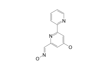 CAERULOMYCIN_H;(E)-4-HYDROXY-2,2'-BIPYRIDINE-6-CARBALDEHYDE_OXIME