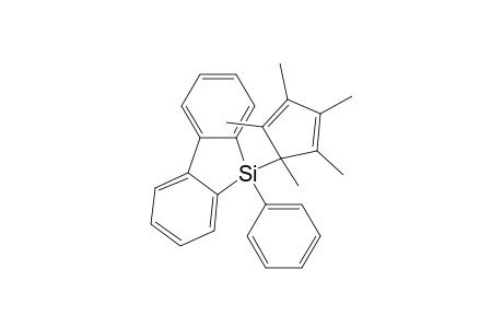 1-Phenyl-1-(pentamethylcyclopenta-2,4-dienyl)dibenzosilacyclopentadiene