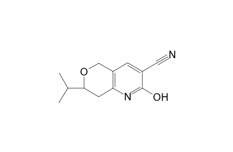 2-Oxidanylidene-7-propan-2-yl-1,5,7,8-tetrahydropyrano[4,3-b]pyridine-3-carbonitrile