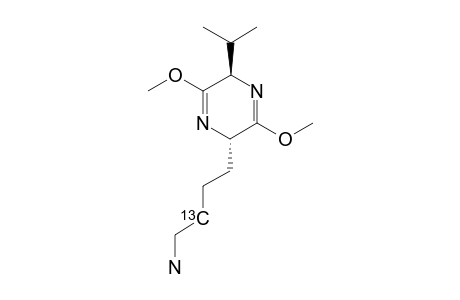 (2-C-13)-4-[(2R,5S)-2,5-DIHYDRO-2-ISOPROPYL-3,6-DIMETHOXY-5-PYRAZINYL]-BUTYLAMINE