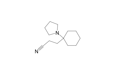 1-(2-cyanoethyl)-1-(1-pyrrolidinyl)cyclohexane