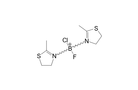 BIS-(2-METHYL-2-THIAZOLINE)-CHLORO-FLUORO-BORON-CATION