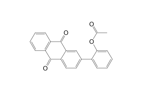 2-(2-Acetoxyphenyl)anthraquinone