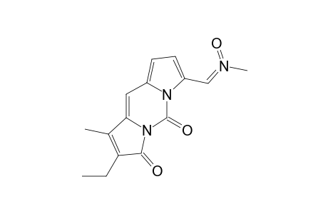 (Z)-2-ETHYL-1-METHYL-7-(N-METHYLNITRONE)-DIPYRROLO-PYRIMIDINE-3,5-DIONE