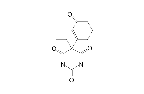 5-Ethyl-5-(3-ketocyclohexen-1-yl)barbituric acid