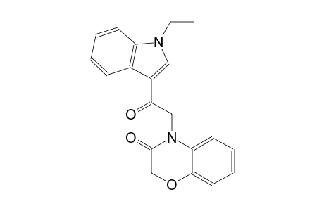 2H-1,4-benzoxazin-3(4H)-one, 4-[2-(1-ethyl-1H-indol-3-yl)-2-oxoethyl]-