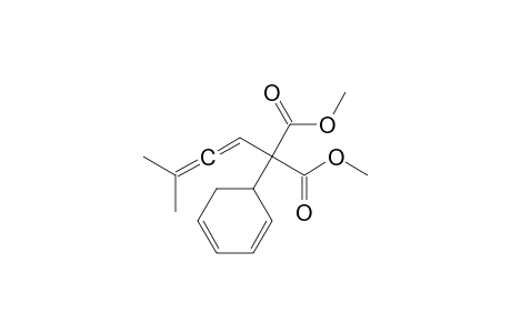 2-(1-cyclohexa-2,4-dienyl)-2-(3-methylbuta-1,2-dienyl)propanedioic acid dimethyl ester