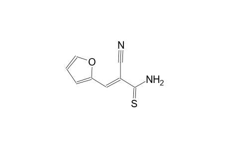 (E)-2-cyano-3-(2-furanyl)-2-propenethioamide