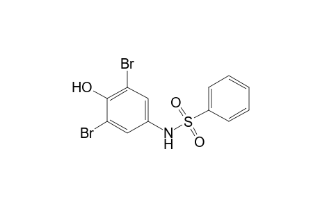 Benzenesulfonamide, N-(3,5-dibromo-4-hydroxyphenyl)-
