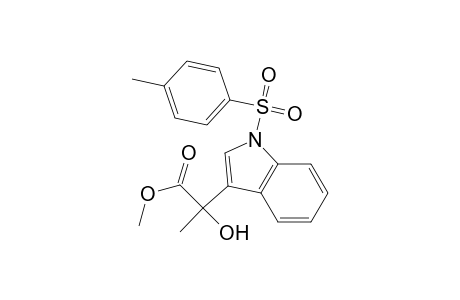 Methyl 2-(N-tosyl-3-indolyl)lactate