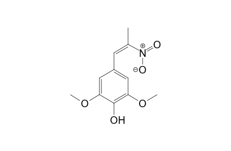 1-(3,5-Dimethoxy-4-hydroxyphenyl)-2-nitro-propene