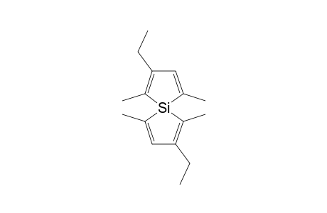 5-Silaspiro[4.4]nonatetra-1,3,6,8-ene, 2,7-diethyl-1,4,6,9-tetramethyl-
