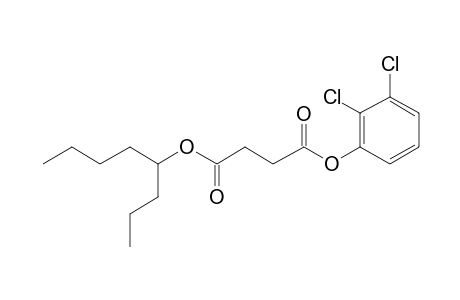 Succinic acid, 2,3-dichlorophenyl 4-octyl ester