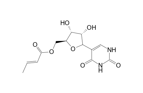 1-Uracil-5-ribofuranosyl 2-Butenoate