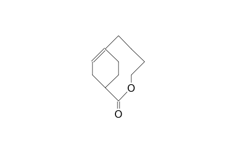 2-Oxa-bicyclo(6.2.2)dodec-8(9)-ene-2-one