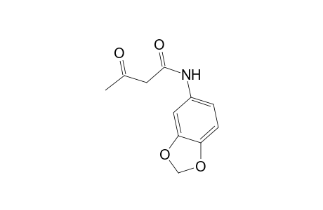 N-(1,3-Benzodioxol-5-yl)-3-oxobutanamide